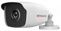 Камера видеонаблюдения Hikvision HiWatch DS-T220 6-6мм HD-TVI цветная корп.:белый