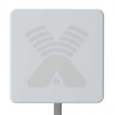 Антенна GSM, 3G, 4G (LTE), WI-FI AGATA-F MIMO 2x2 F-female (75 Ом) корпус